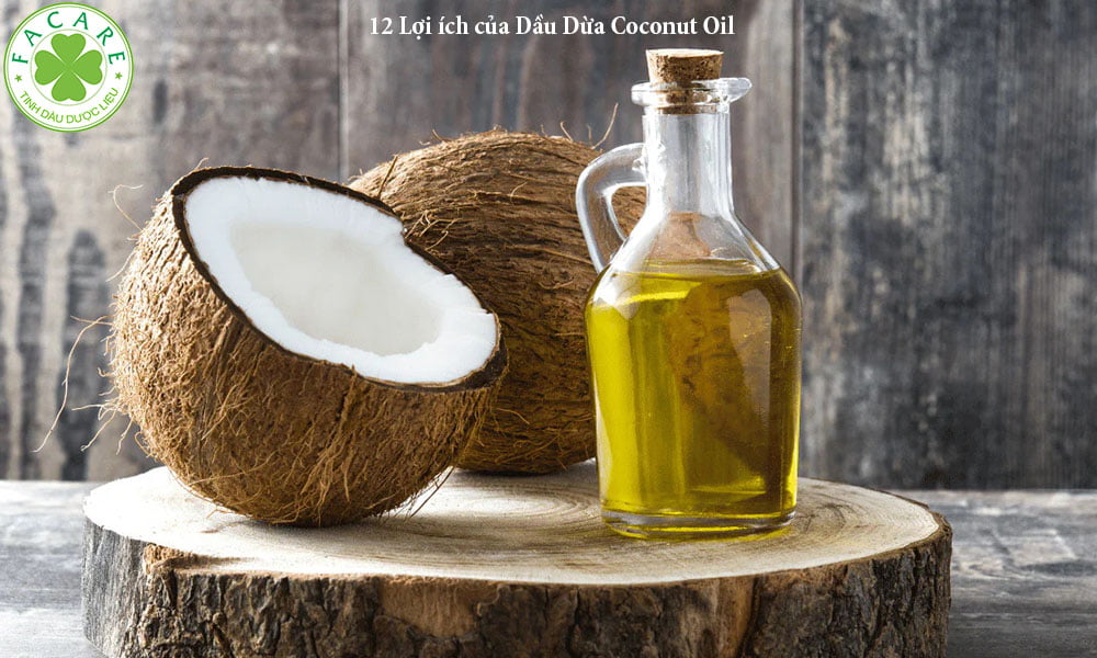 12 Lợi ích của Dầu Dừa Coconut Oil 5