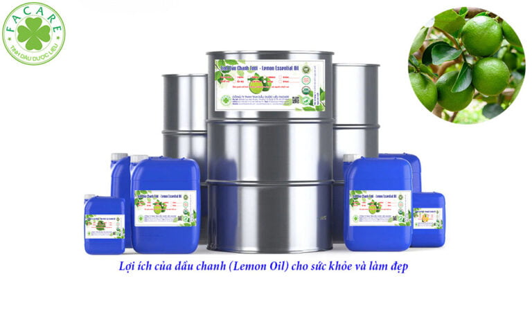 Lợi ích của dầu chanh (Lemon Oil) cho sức khỏe và làm đẹp