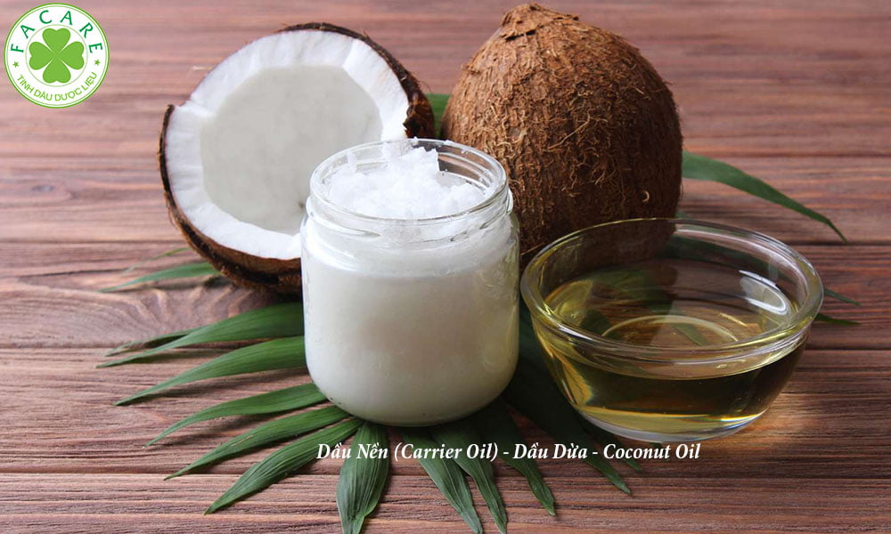 Dầu Nền (Carrier Oil) - Dầu Dừa - Coconut Oil