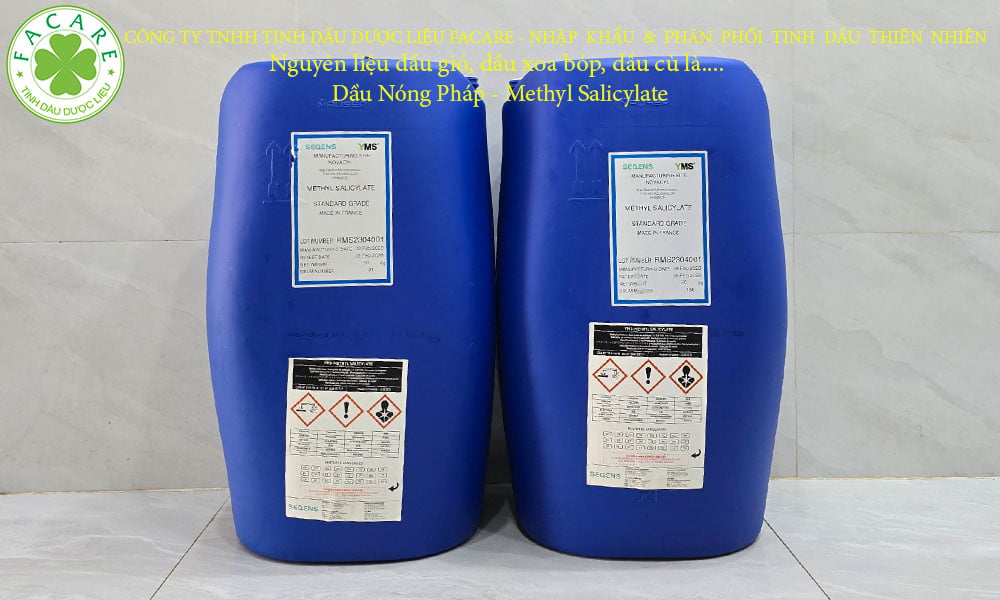 dầu nóng pháp - methyl salicylate